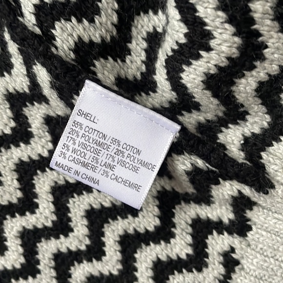 Ella Moss cashmere blend cardigan sweater - Picture 3 of 6